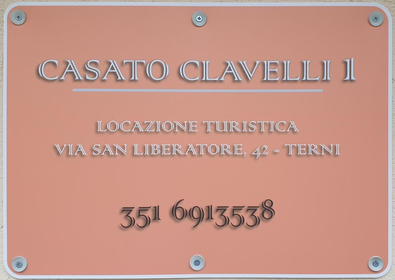 Casato Clavelli 1 Villa Collestatte Exteriör bild