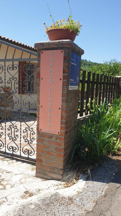 Casato Clavelli 1 Villa Collestatte Exteriör bild